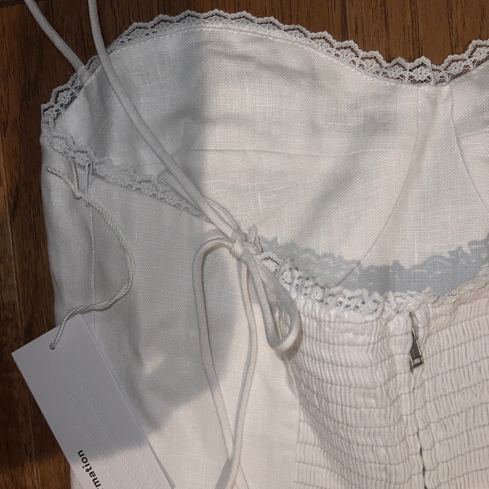 Reformation Kieryn Linen Dress - Picture 8 of 8